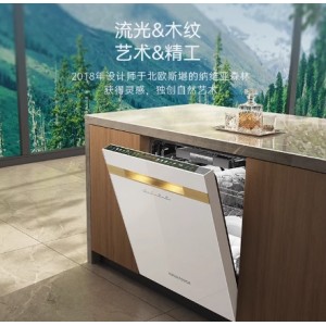 慧曼洗碗机家用全自动开关门17消毒嵌入式